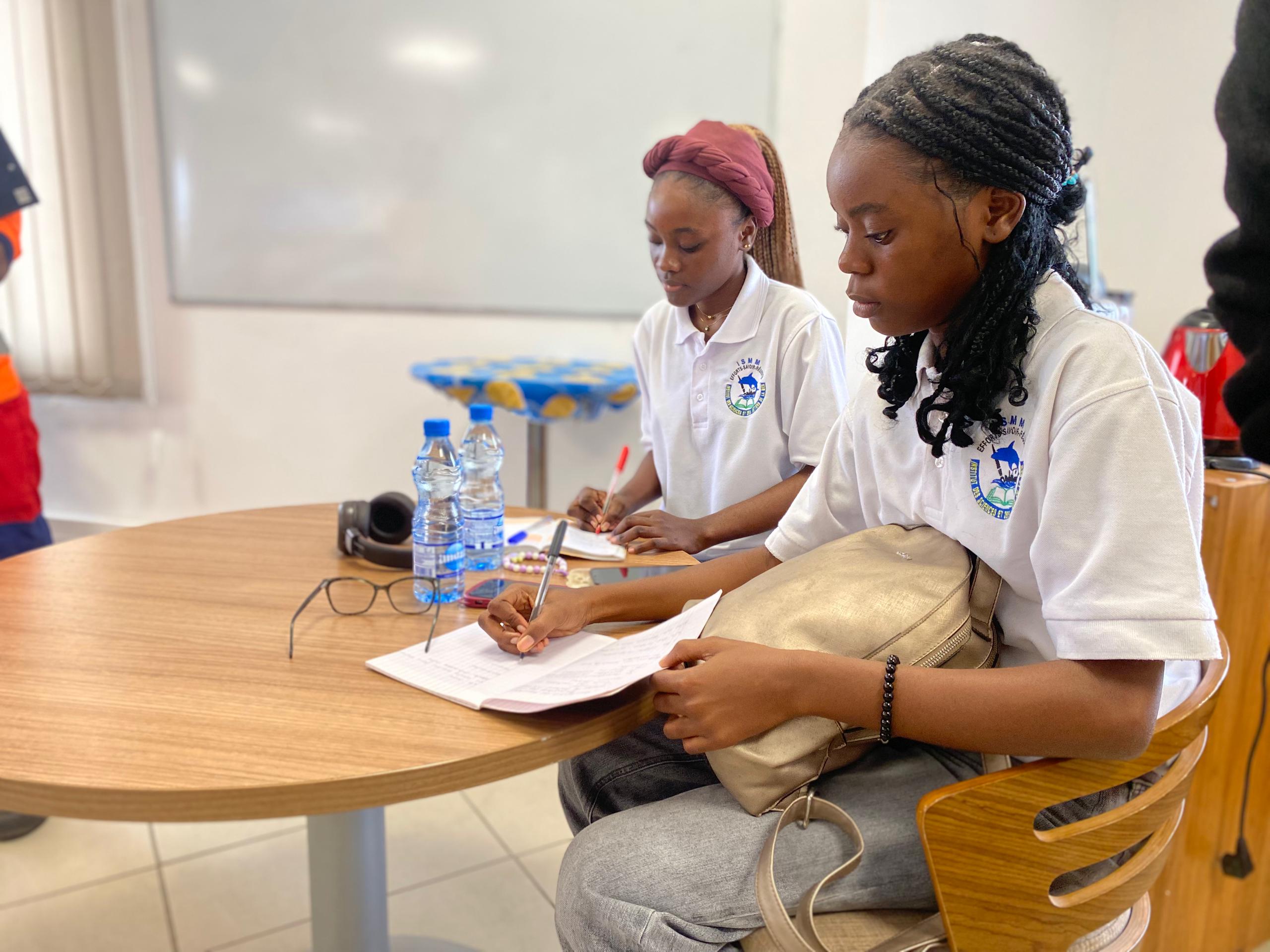 Étudiants ISMM en stage pratique maritime