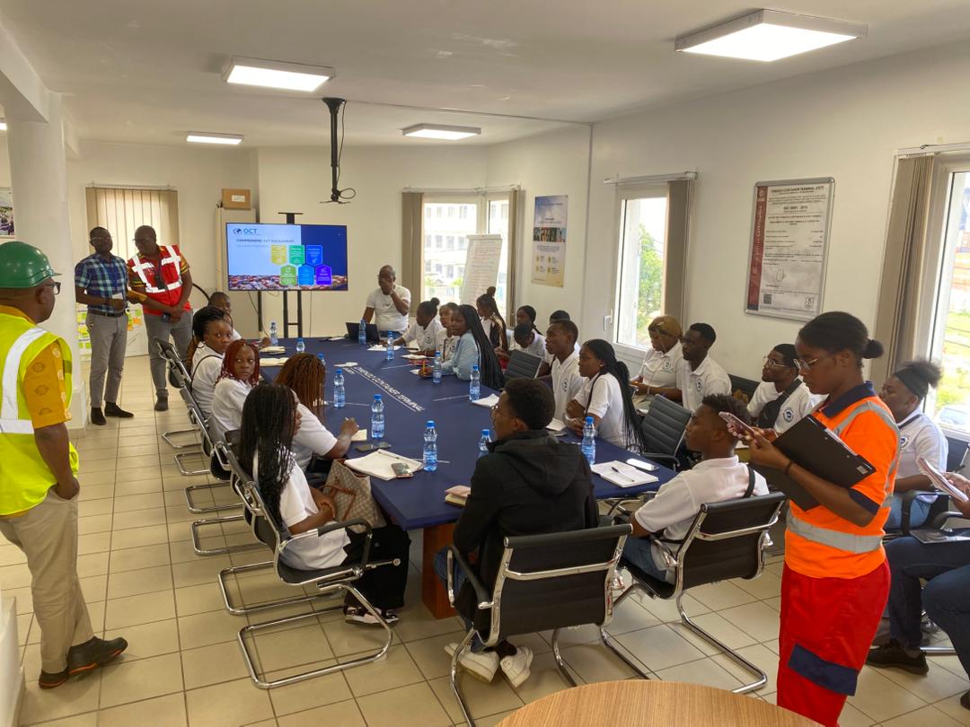 Visite à Owendo Container Terminal